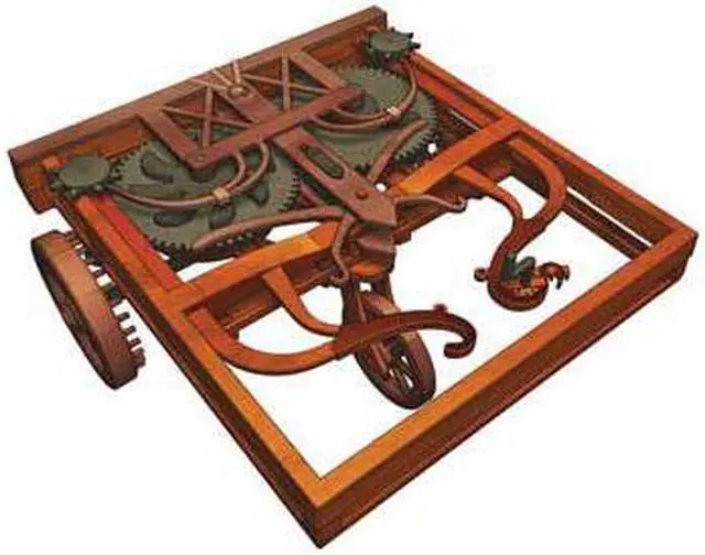 Alt view image 4 of 9 - Leonardo Da Vinci Kits - Self-Propelled Cart