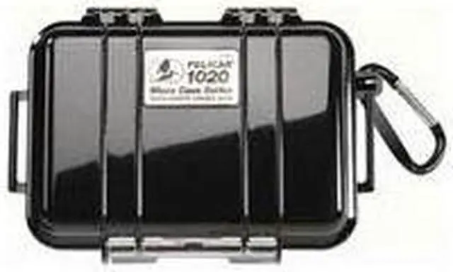 Alt view image 5 of 8 - Pelican PL1020B Medium Micro Case Solid Black Interior Measurement 5 3
