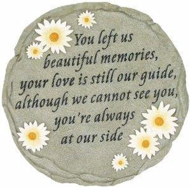 Main image of SPOONTIQUES 13003 BEAUTIFUL MEMORIES STEPPING STONE