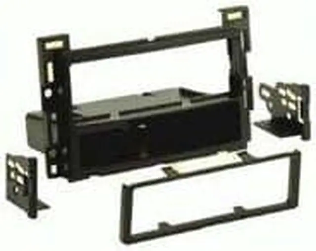 Alt view image 3 of 15 - Metra 99-3302 Metra gm/pontiac/ saturn din dash kit with pocket