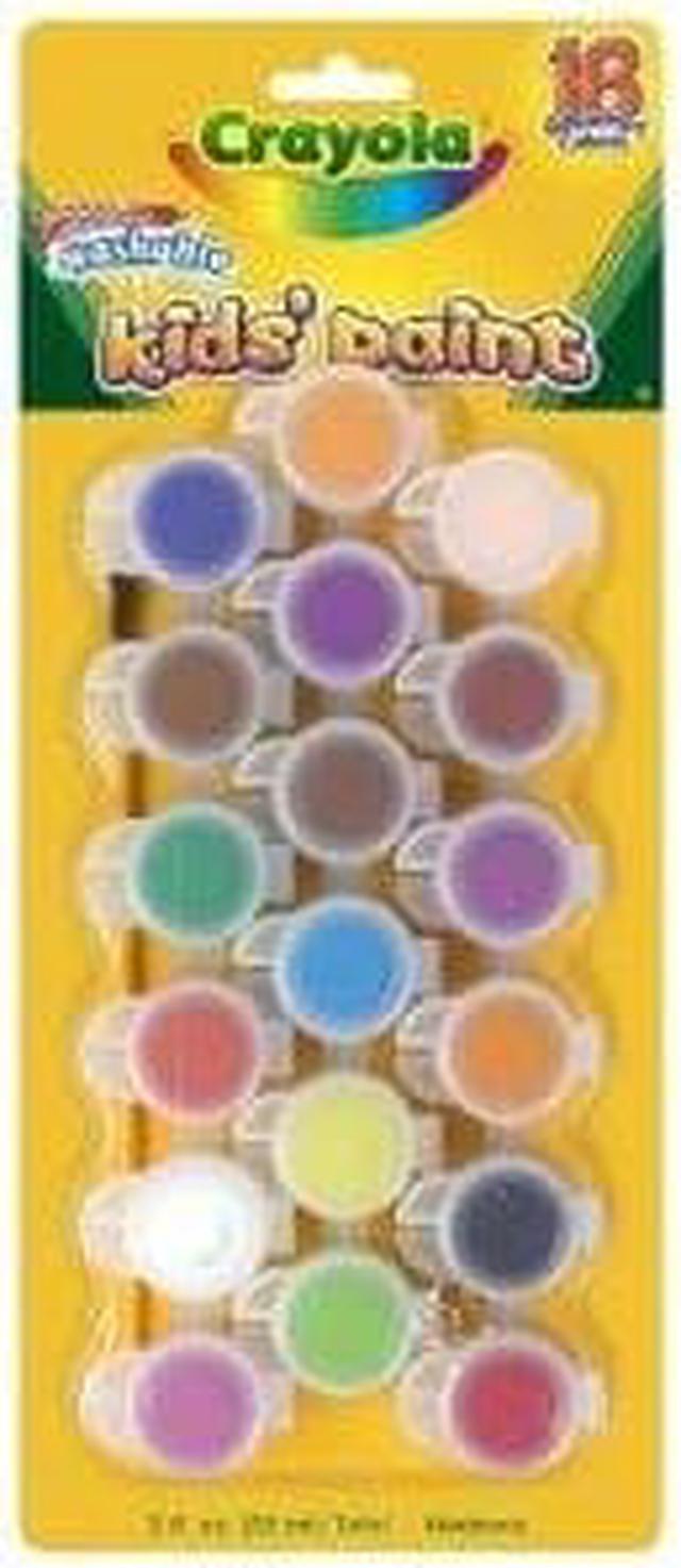 Alt view image 2 of 18 - Crayola Washable Kids' Paint Pots Assorted 54-0125