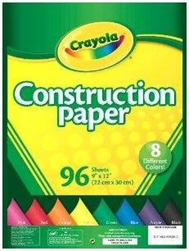 Alt view image 5 of 19 - Crayola Construction Paper Pad 9"X12"-96 Sheets