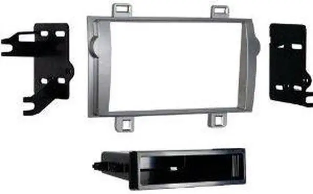 Alt view image 2 of 5 - METRA 99-8237S 2011 - 2012 Toyota Matrix Single DIN Installation Kit