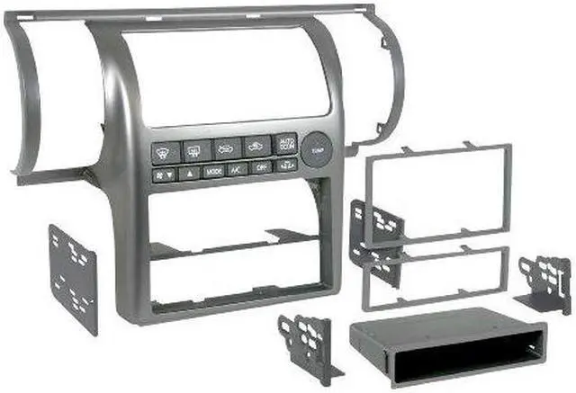 Alt view image 3 of 10 - METRA 99-7604 SINGLE / DOUBLE DIN INSTALLATION KIT FOR 2003 - 2004 INFINITI G35