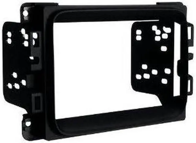 Alt view image 4 of 15 - Metra 95-6518B Double DIN Install Dash Kit for 2013-up Dodge Ram Trucks