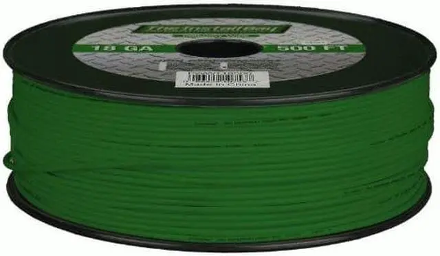 Alt view image 3 of 7 - Metra - The-Install-Bay - Fishman PWGN18500 18-Gauge Green Primary Wire 500 ft. Coil
