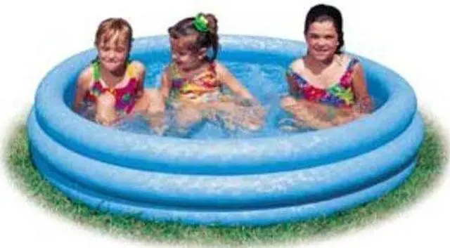 Alt view image 2 of 4 - Inflatable Crystal Blue Swimming Pool (45in X 10in)