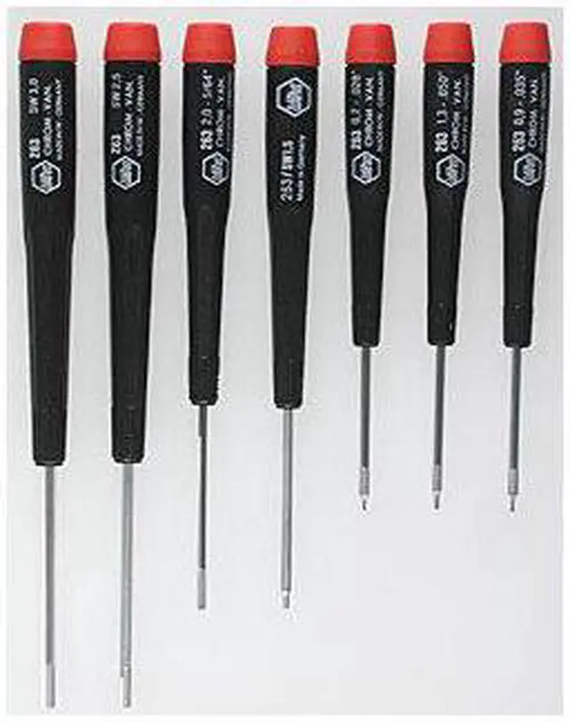 Alt view image 5 of 8 - Wiha Tools Precision Screwdriver Set, NmPcs7  26390
