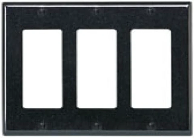 Main image of Leviton 3-Gang Decora Wallplate