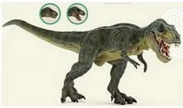 Alt view image 4 of 5 - Papo Green Running T Rex