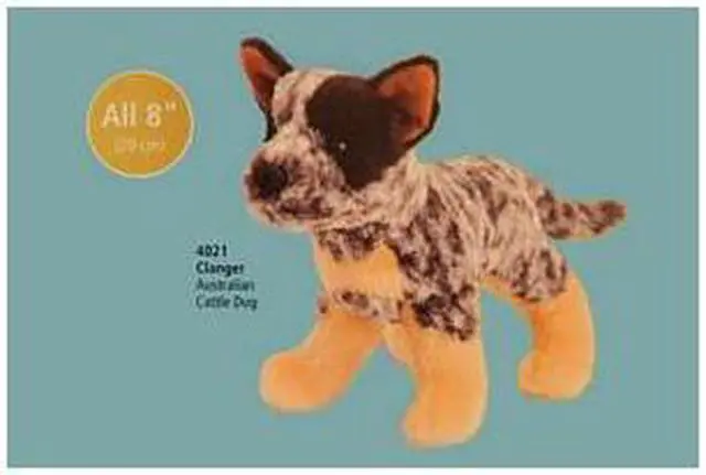 Alt view image 5 of 9 - Clanger Australian Cattledog 8" by Douglas Cuddle Toys