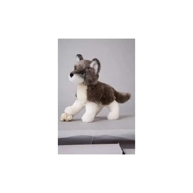 Alt view image 2 of 8 - Ashes Wolf 8" by Douglas Cuddle Toys