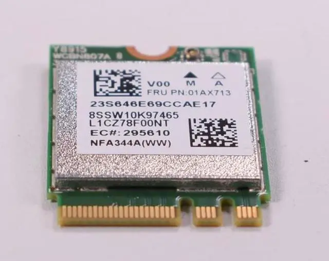 Alt view image 2 of 4 - 01AX713 Lenovo Yoga 710-15IKB Flex 4-1480 910-13IKB Wifi Wireless Card
