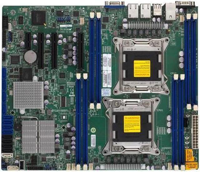 X9Drl-7F-O Dual Lga2011/ Intel C602J/ Ddr3/ Sata3&Sas2/ V&2Gbe/ Atx Server  Motherboard (New Item!)