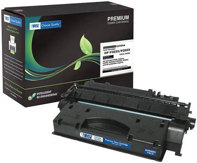 Main image of MSE Compatible Black Toner Cartridge (Alternative for HP 05A/CE505A)