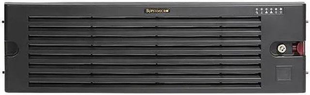 Main image of Mcp-210-83501-0B 3U Front Bezel For Sc835 Chassis (Black)