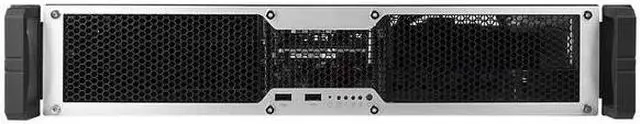 Main image of Rm24100-L No Power Supply 2U Feature-Advanced Industrial Server Chassis W/ Low Profile Window