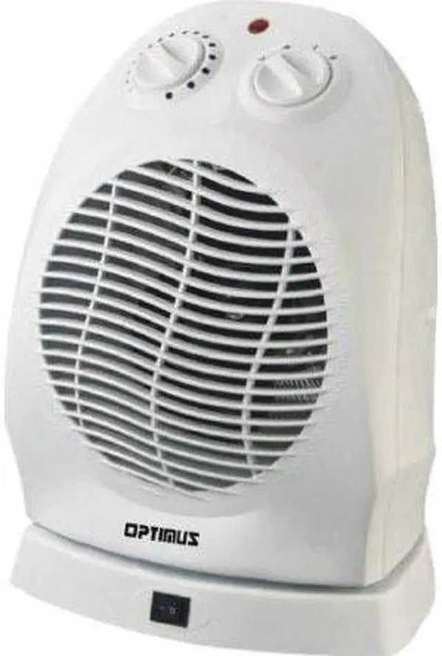 Alt view image 2 of 4 - Optimus H1382 Heater Fan Oscillating Thermostat Portable
