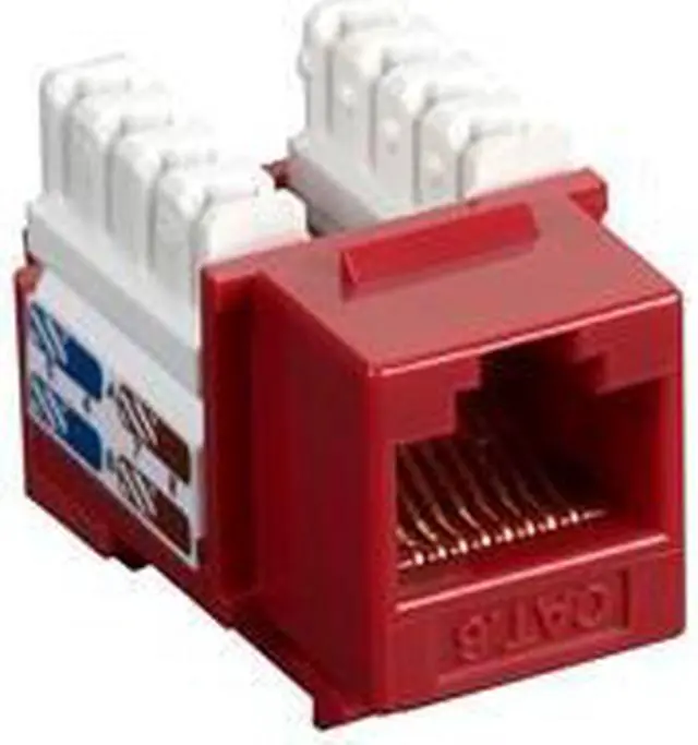 Main image of Black Box AT6 Value Line Keystone Jack Red