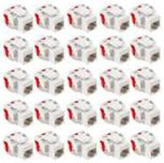 Main image of ICC - IC107L6CWH - Module, CAT 6, EZ, 25 PK, White