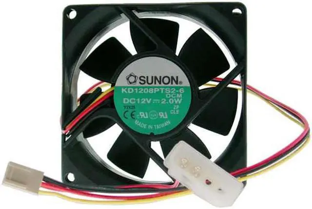 Main image of KD1208PTS2 3-Pin 80MM Fan