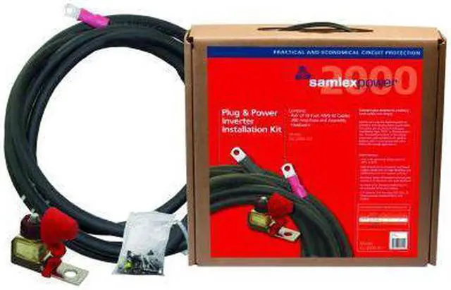 Alt view image 2 of 4 - Samlex DC-2000-KIT 2000W Inverter Install Kit