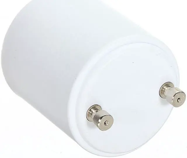 Alt view image 6 of 8 - 2 Pack GU24 to E27/E26 LED Light Bulb Lamp Holder Adapter Socket