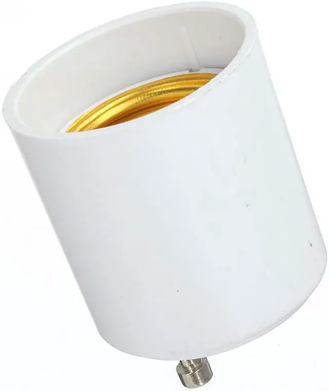 Alt view image 7 of 8 - 2 Pack GU24 to E27/E26 LED Light Bulb Lamp Holder Adapter Socket
