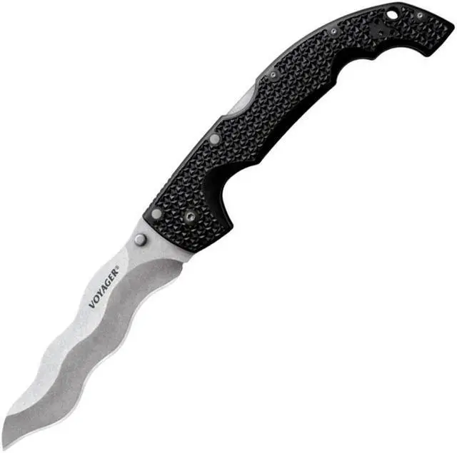 Alt view image 3 of 5 - COLD STEEL 29AXW COLD STEEL KRIS VOYAGER FOLDER 5.5 IN BLADE GRIV-EX HANDLE