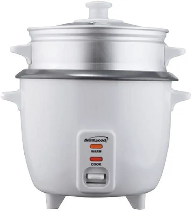 Main image of Brentwood Appliances TS-380S Rice Cooker with Steamer (10 Cups, 700 Watts)