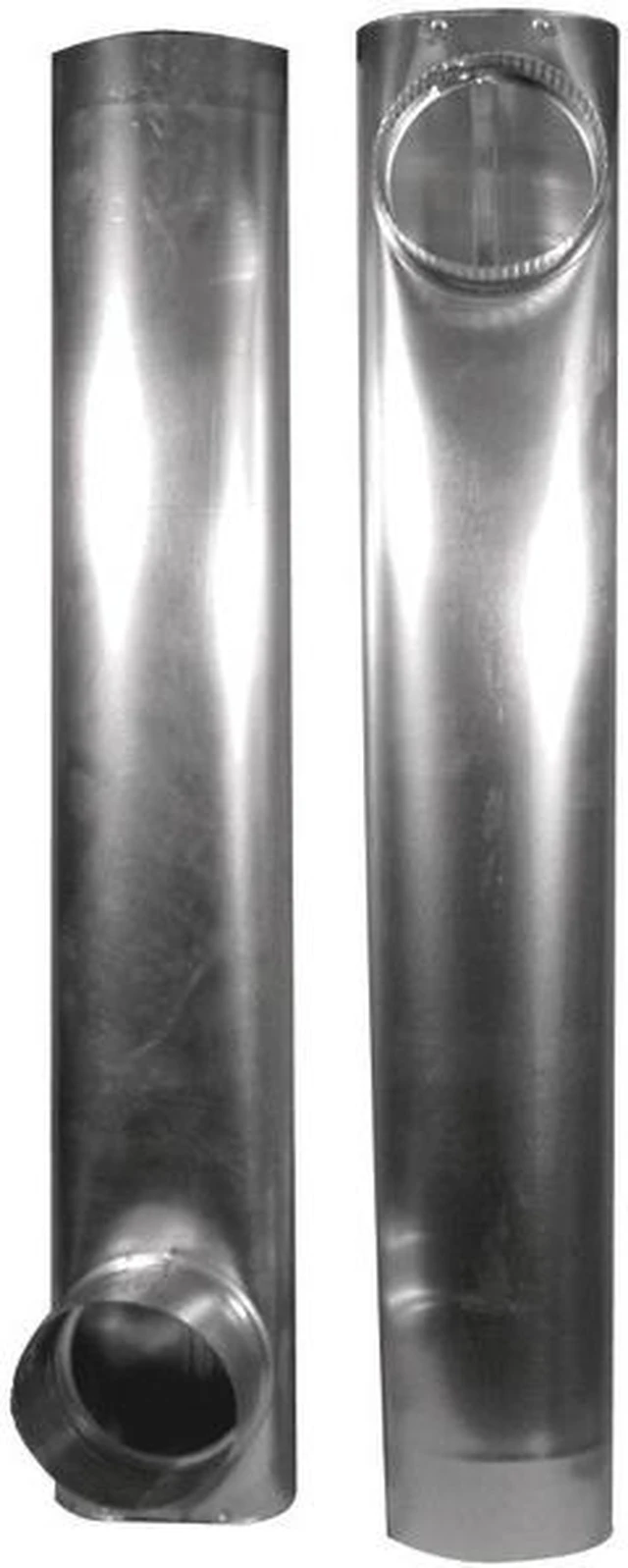 Alt view image 2 of 4 - DEFLECTO DAF2 Skinny Duct(TM) Telescoping Aluminum Vent (27" - 48")