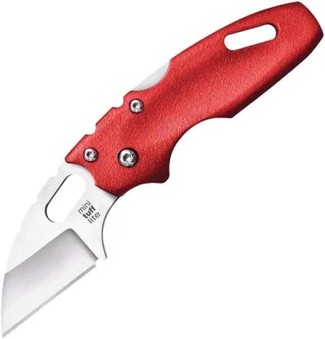 Alt view image 3 of 5 - Cold Steel Mini Tuff Lite Folder 2 in Blade Red Griv-Ex #20MTR
