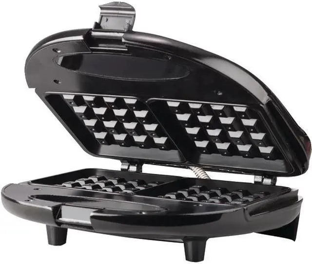 Alt view image 4 of 14 - BRENTWOOD TS-243 Waffle Maker Black