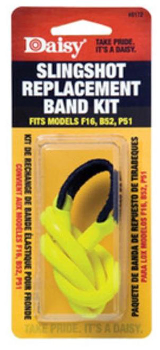 Alt view image 3 of 6 - Daisy Yellow Slingshot Replacement Assembly Bands 8172