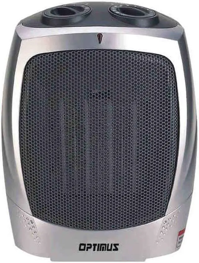 Alt view image 6 of 13 - Optimus H7004 Portable Ceramic Heater with Thermostat