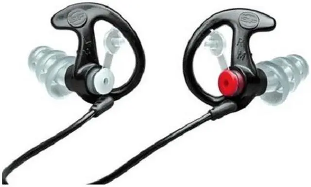 Alt view image 6 of 18 - SureFire EP4-BK-MPR Medium Black Sonic Defenders Plus Hearing Protector