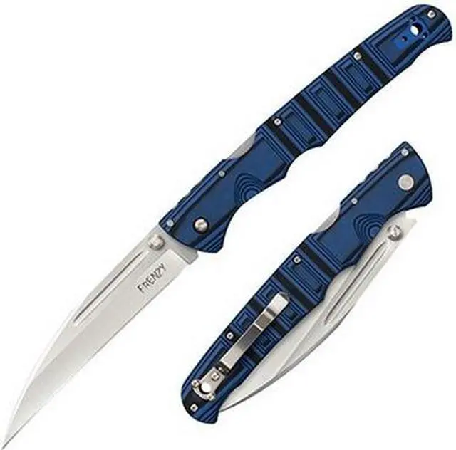 Alt view image 9 of 19 - COLDSTEEL 62P2A Cold Steel Frenzy II 5.5 Blade Folding Knife