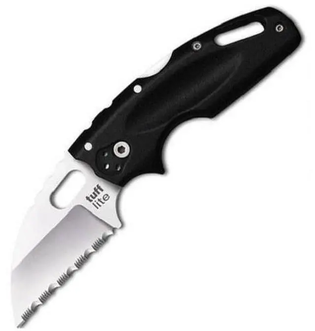 Alt view image 17 of 18 - Cold Steel 20LTS Tuff Lite Serrated Edge Made of Grivory and GRIV-EX Plastic Handle Material