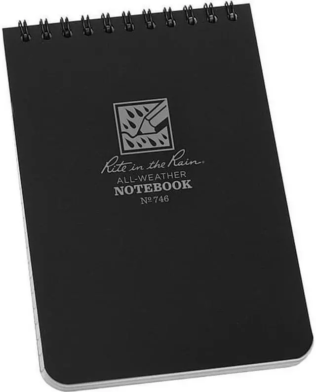 Alt view image 3 of 9 - RITE IN THE RAIN 746 All Weather Spiral Notebook,Uni,4in.x6in