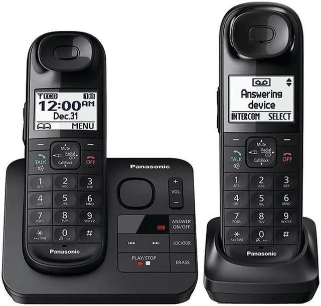 Alt view image 18 of 20 - Panasonic KX-TGL432B 2 Handset Cordless Phone