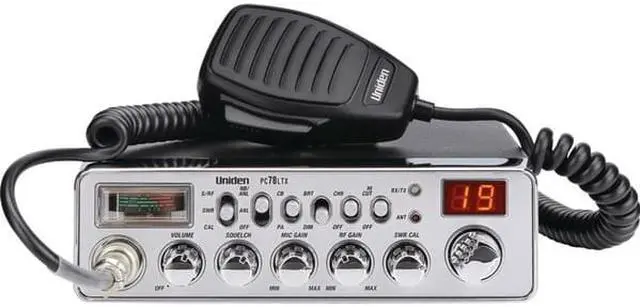 Alt view image 4 of 9 - Uniden PC78LTX 40-Channel CB Radio (With SWR Meter)