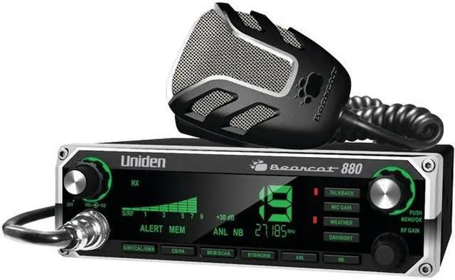 Main image of Uniden Bearcat 880 CB Radio with 7 Color Backlit Display & NC Mic