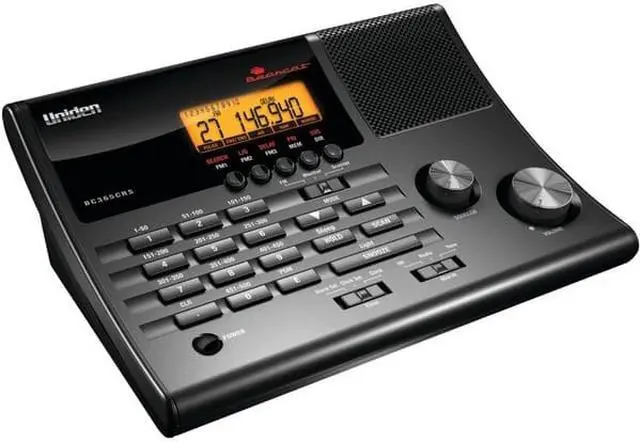Alt view image 20 of 20 - Uniden BC365CRS FM Radio Scanner w/ LCD Display, Clock/Alarm, Weather Alert & Supports 500-Channel
