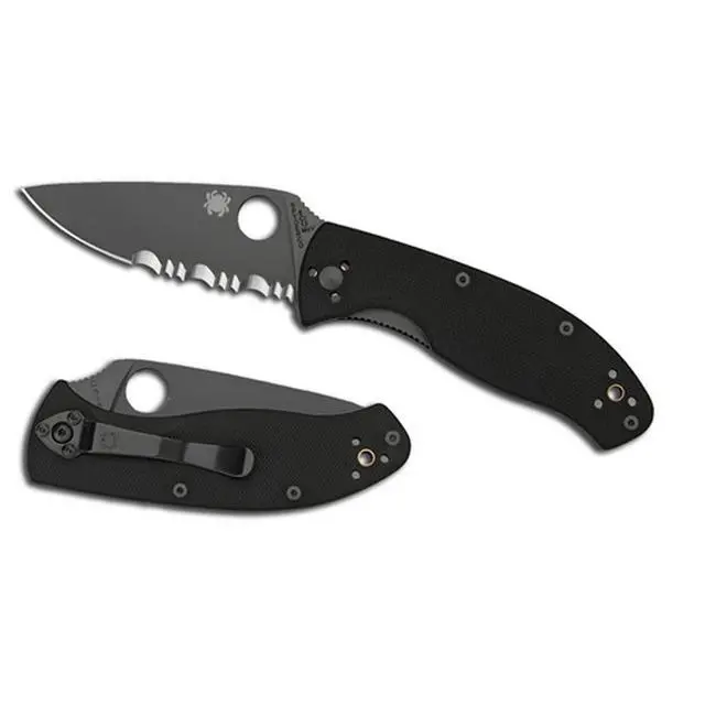 Alt view image 14 of 19 - SPYDERCO C122GBBKPS SPYDERCO TENACIOUS G-10 COMBO BLK