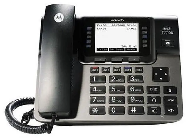 Alt view image 4 of 16 - Motorola ML1000 4-Line Unison Base Station
