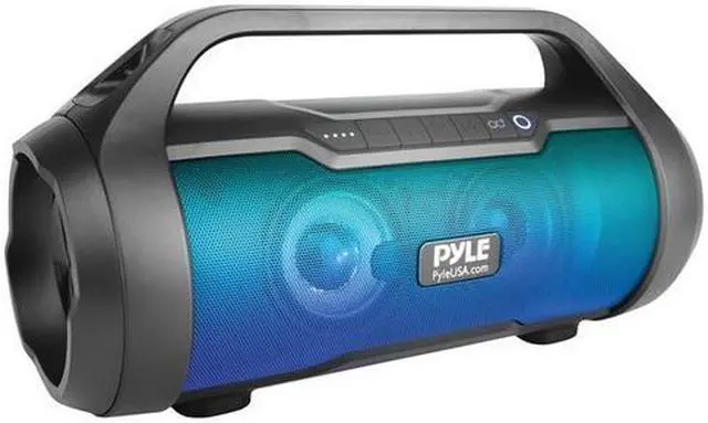 Alt view image 3 of 17 - Pyle PBMWP185 500 Watt Portable Bluetooth Wireless BoomBox Speakers Stereo