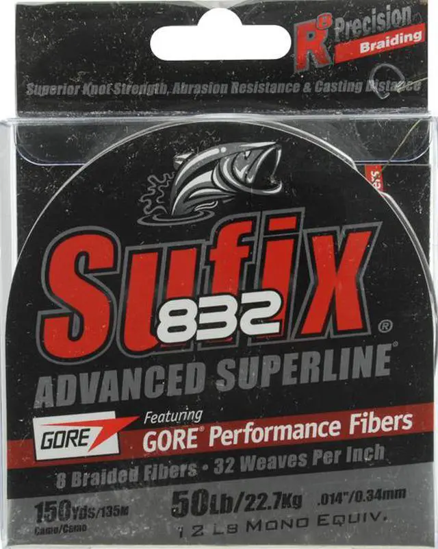 Sufix 832 Advanced Superline Braid - 30lb - Camo - 150 yds [660-030CA] main image 0