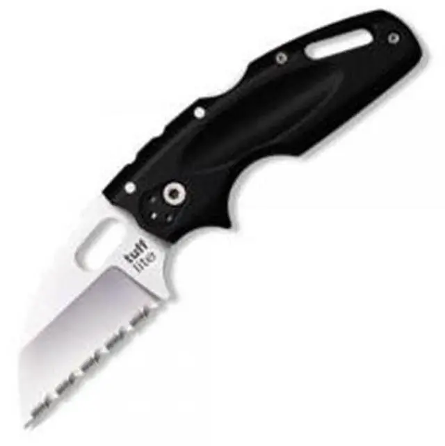 Alt view image 9 of 18 - Cold Steel 20LTS Tuff Lite Serrated Edge Made of Grivory and GRIV-EX Plastic Handle Material