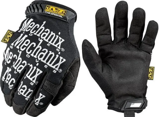 Alt view image 4 of 17 - Mechanix Wear The Original Work Gloves Black X-Large MG05011
