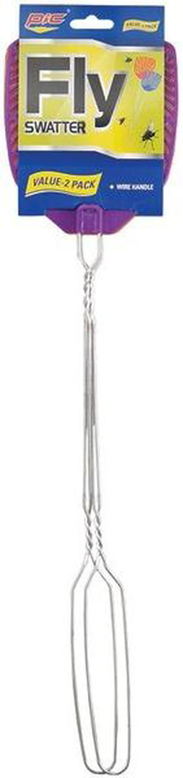 Alt view image 2 of 8 - PIC WIRE-2PK Wire Handle Fly Swatter, 2 pk